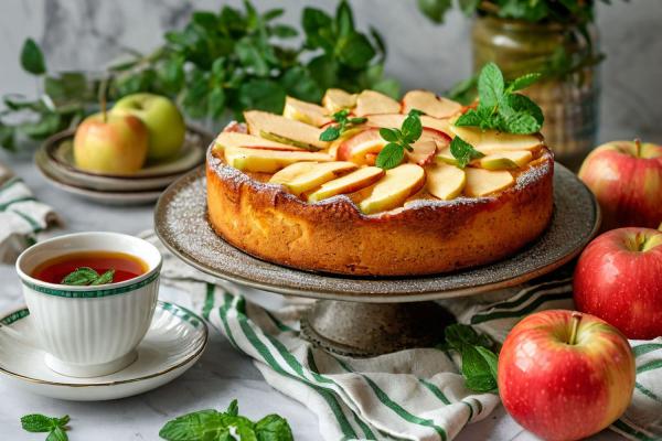 Шарлотка с яблоками: рецепты и секреты приготовления